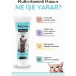Vitpaw Kitten Paste 100 Gr.(Yavru & Anne Kedi Direnç Sistemi Destekleyici Multivitamin Macun) - Görsel 2