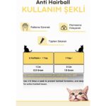 vitpaw Malt Paste 100 Gr.(KEDİLER İÇİN KUSMA VE TÜY YUMAĞI OLUŞUMU ÖNLEYİCİ MALT MACUN) Kedi Maltı - Görsel 3