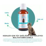 Amica Cat-E B Plus Kediler İçin Tüy Sağlını Destekleyici Multivitamin Damla - Görsel 3