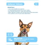 Dr. Paw Multivit Plus Küçük Irk Köpekler için Glütensiz ve Şekersiz Günlük Vitamin ve Sağlık Destekleyici Çiğnenebilir Tablet (60 Adet, 90 Gr) - Görsel 5