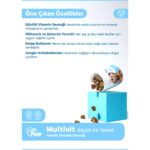 Dr. Paw - Multivit Plus Büyük Irk Köpekler için Günlük Vitamin Takviyesi Çiğnenebilir Tablet (60 adet, 120 gr) - Görsel 3