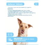 Dr. Paw - Multivit Plus Büyük Irk Köpekler için Günlük Vitamin Takviyesi Çiğnenebilir Tablet (60 adet, 120 gr) - Görsel 5