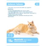 Dr. Paw Multivit Plus Kediler için Glütensiz ve Şekersiz Vitamin ve Mineral Destekleyici Çiğnenebilir Tablet (60 adet, 90 gr) - Görsel 5