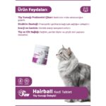 Dr. Paw Hairball Plus Kediler için Glütensiz ve Şekersiz Tüy Yumağı Engelleyici Çiğnenebilir Tablet (60 adet, 90 gr) - Görsel 2