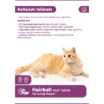 Dr. Paw Hairball Plus Kediler için Glütensiz ve Şekersiz Tüy Yumağı Engelleyici Çiğnenebilir Tablet (60 adet, 90 gr) - Görsel 5