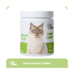 Dr. Paw - Relax Plus Kediler için Rahatlatıcı Çiğnenebilir Tablet (60 adet, 90 gr)