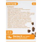 Dr. Paw Derma H Plus Kediler için Glütensiz ve Şekersiz Deri ve Tüy Sağlığı Destekleyici Çiğnenebilir Tablet (60 adet, 90 gr) - Görsel 4