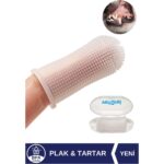 Veturel Köpek Diş Fırçası 360 Yumuşak Parmak Fırça Silikon Fırça Köpek Ağız Kokusu Plak Tartar Diş Eti Bakım