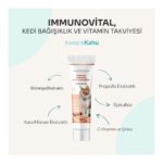 Kahu Naturals Immunovital Kedi Immün Sistem ve Vitamin Takviyesi 100 ml - Görsel 2