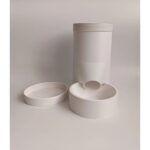 SHAN BEYAZ HAZNELİ OTOMATİK EVCİL HAYVAN MAMA KABI - Görsel 5