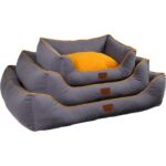 Jungolica Pet Products Lucy, Çift Taraflı Minderli, Ultra Yumuşak, Kaydırmaz Tabanlı, Yıkanabilir Kedi ve Köpek Yatağı - Görsel 4