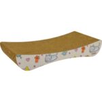 Rotipet Karton Kedi Tırmalama Kedi Desenli 43x7x21 Cm - Görsel 5