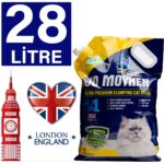 Jo Moyner Ultimate Aktif Karbonlu Hipoalerjenik Ekstra Güçlü Topaklanan Tozsuz Doğal Kokusuz Kedi Kumu 28 Lt