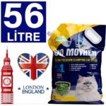 Jo Moyner Ultimate Aktif Karbonlu Hipoalerjenik Ekstra Güçlü Topaklanan Tozsuz Doğal Kokusuz Kedi Kumu 56 Lt