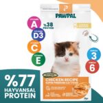 PAWPAL Tavuklu Süper Premium Yavru Kedi Maması 2 kg - Düşük Tahıllı