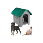 AKAN MARKETİNG Plastik Kedi ve Köpek Kulübesi  Kapılı 85X71X66 cm - Görsel 5