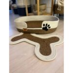 Sevimli Pati Dinlenme Alanı Kedi ve Köpek Yatak ve Matı - Görsel 2