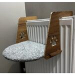 Pribor Kedi Kalorifer Petek Yatağı Peluş (Kolay Montaj Geçmeli Sistem) - Görsel 2