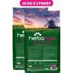 Herbamax Kilo Almayı Önleyici Diyet Özellikte Somonlu ve Pirinçli Kısır Kedi Maması  20kg (2X10kg) - Görsel 3