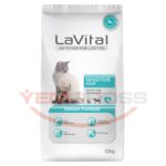 La Vital Somonlu Yetişkin Kedi Maması 12 Kg Hassas Sindirim İçin İstiridye Aromalı - Görsel 2