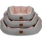 Jungolica Pet Products Coco, Ultra Yumuşak, Kaydırmaz Tabanlı, Yıkanabilir Kedi ve Köpek Yatağı - Görsel 4