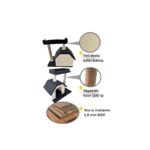 KRT Chitto Kedi Evi ve Tırmalama Tahtası  – 2 Katlı Konforlu Oyun Alanı - Görsel 3