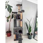 Nursoft Cat City Yeni Rezidans Kedi Oyun Evi Ve Tırmalaması - Görsel 2