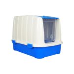 Pribor HZ-335 Kedi Köpek Evcil Hayvan Tuvaleti Büyük Boy Beyaz Mavi