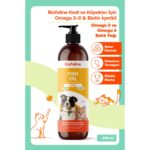 Biofeline Salmon Oil 200 Ml. (Kedi ve Köpekler Için Omega 3 ve 6 Desteği) - Görsel 3