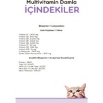 Vitpaw B Complex Damla 50 ml Kediler Için Tüy Dökülmesi Engelleyici, Deri ve Tüy Sağlığı Biotin Damla, Kedi vitamini - Görsel 4