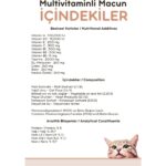 Vitpaw Sterile Paste 100 Gr.(KISIRLAŞTIRILMIŞ KISIR KEDİLER IÇİN MULTİVİTAMİN VE MİNARELLİ MALT MACUN) Kedi Vitamini - Görsel 4