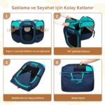 King Camp Kingcamp Pets Ancona L Portatif Köpek Çadırı - Görsel 5