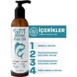 Muvicado Fish Oil - Kedi ve Köpekler Için Omega 3 ve Omega 6 Balık Yağı 200 ml - Görsel 3
