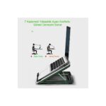 MDS Notebook Soğutucu Hız Ayarlı Fanlı Icecoorel Alüminyum  Ergonomik Stand Sessiz Güçlü Soğutma - Görsel 3