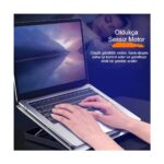 MDS Notebook Soğutucu Hız Ayarlı Fanlı Icecoorel Alüminyum  Ergonomik Stand Sessiz Güçlü Soğutma - Görsel 4