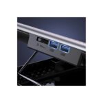 MDS Notebook Soğutucu Hız Ayarlı Fanlı Icecoorel Alüminyum  Ergonomik Stand Sessiz Güçlü Soğutma - Görsel 5
