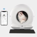 Avenir AV-CB02W Akıllı Otomatik Kedi Tuvaleti App Kontrol Koku Yapmayan Kum Kabı