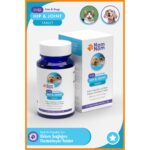NomNom Kedi ve Köpek Hip & Joint Glukozamin Tablet 75'li – Hareket Kabiliyeti Desteği