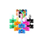 Jetfast 3 Adet ve 3 Rulo Kemik Şeklinde Evcil Hayvan Dışkı Taşıma Poşeti Taşıma Çantası Evcil Kaka Poşeti