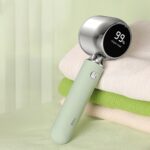 Mioji Mio LR6 Dijital Gösterge 800mAh Kablosuz Tüy Tiftik Makinesi - Yeşil (Tüy Toplayıcı Rulo Hediye) - Görsel 3