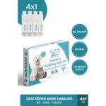 Muvicado Kedi Köpek İç Dış Parazit Damlası ve Tableti Seti - Parazit Uzaklaştırıcı Bitkisel Damla - Ödül Tablet Seti - Bit Pire Giderici Damla ( 4 İç Parazit + 4 Dış Parazit ) - Görsel 3