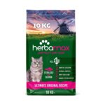 HerbaMax Premium Somonlu Kedi Maması – Kısırlaştırılmış Kediler İçin, 10 Kg - Görsel 2