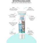 Kahu Naturals Biyotin & Kolajen Deri ve Tüy Sağlığı Kedi Maltı, Spirulina Içerikli, Tüy Dökülme Karşıtı 100 ml - Görsel 2