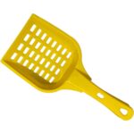 Tüylü Tezgah Kedi Kum Temizleme Küreği Delikli Kum Küreği Kedi Tuvalet Küreği