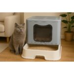 Yıldızhane Xxl Çift Filtreli  Katlanabilir Kedi Tuvaleti - Görsel 3