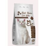 Mi Cat 20 Litre Toprak Kokulu Kedi Kumu Koku Hapseden Aktif Karbonlu Süper Topaklanan ve Tozsuz - Görsel 2