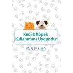 Suvay Kedi Köpek Çiş Pedi 60X90 | Sıvı Geçirmez Yıkanabilir Emici | Hasta Alezi | 4 Ebat - Görsel 2