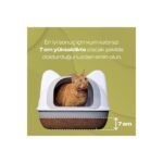 Olivacat Zeytin Çekirdeğinden Üretilen Doğal Tozsuz Kedi Kumu 2 Paket (14 LT) - Görsel 5