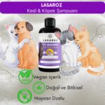 LASAROZ Kedi Köpek Şampuanı Lavanta ve Papatya Yağlı Tüy Dökme Önleyici Nemlendirci Etkili 250 ml - Görsel 4