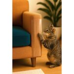 Arnee Kedi Koltuk Tırmalama Koruyucu Şeffaf Yapışkanlı Mobilya Tırmalama Önleyici Koruma Bandı 20X50 cm - Görsel 5